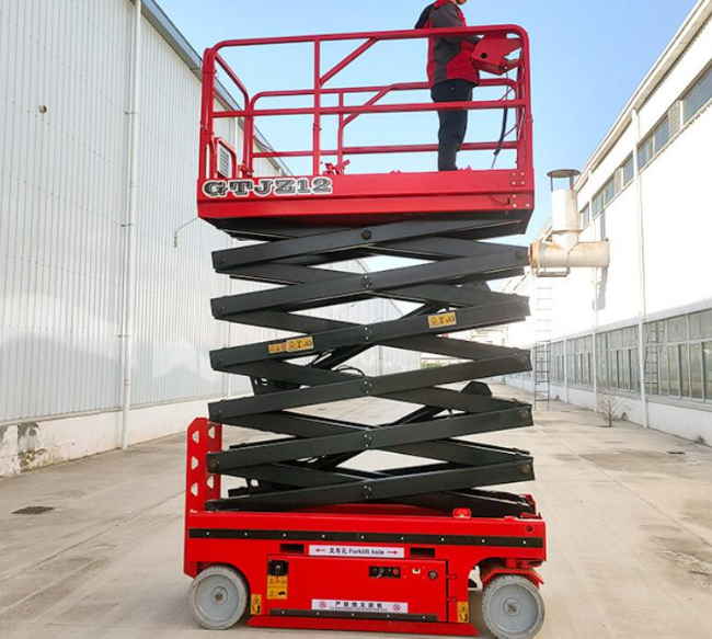 敦煌自行走移动式升降机